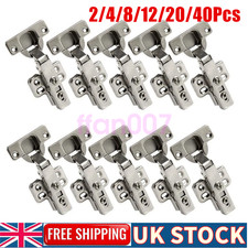 Cabinet Hinges Soft Close Quick Release Kitchen Cupboard Door Full overlay 35mm