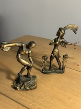 Vintage Pair Decorative Brass