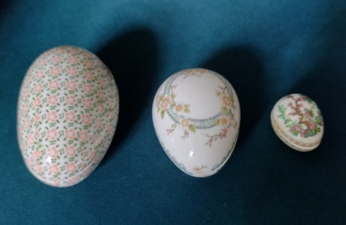 Vintage ceramic egg - vintage,