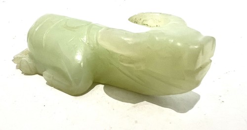 Vintage celadon jade buffalo - vintage,