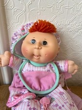Love N Care Baby Cabbage Patch Doll Red Hair Brown Eyes Hasbro