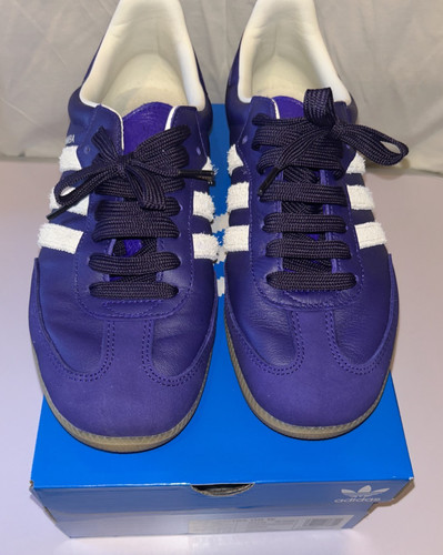Mens purple adidas samba - adidas,