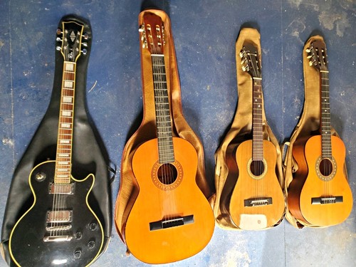 Job lot guitars - lot, hokada