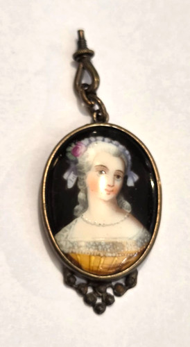 Victorian mourning brooch - mourning,