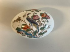 Wedgewood egg shaped trinket box
