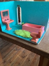 Pippa Pink Bathroom Suite 1970s