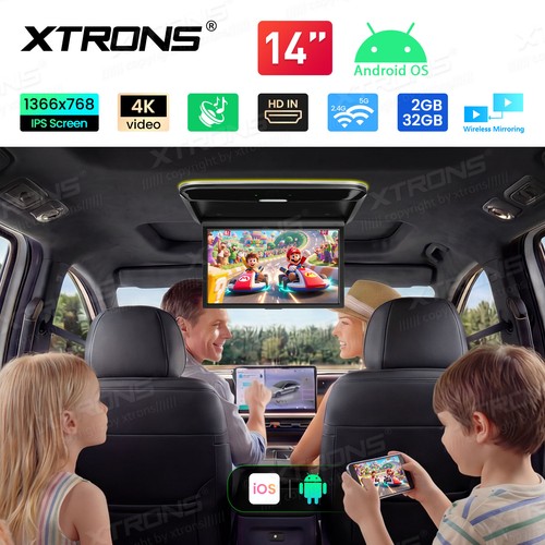 Xtrons android car roof - 14",