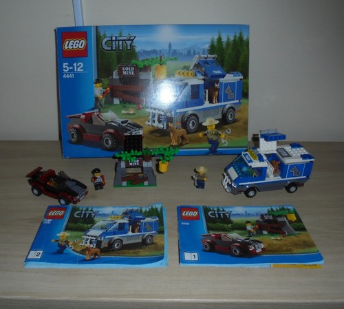 Lego city police dog van - police, 4441