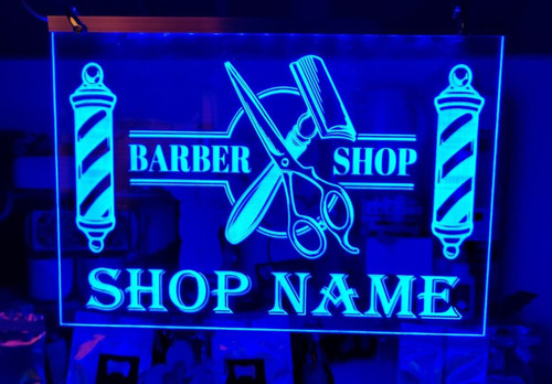 Barber shop open pole - shop,