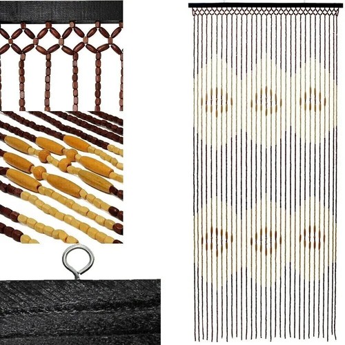 180 90cm wooden beaded - 90cm,