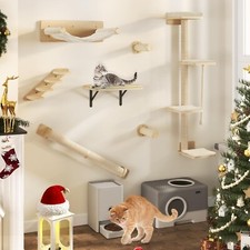7PCS Wall Mounted Cat Climbing