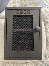 Eggs   Box Cupboard Cabinet Storage Wooden Egg Rack 12 eggs  Heavy Wood