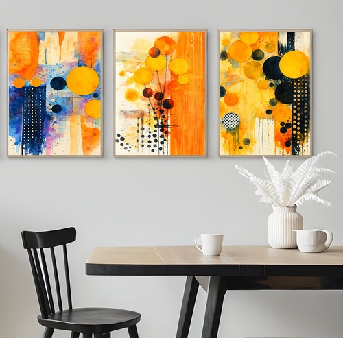 Set watercolor painting - set,