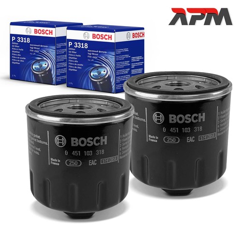 Bosch 0451103318 oil filter - 2x,