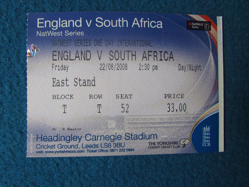 England south africa test - v,