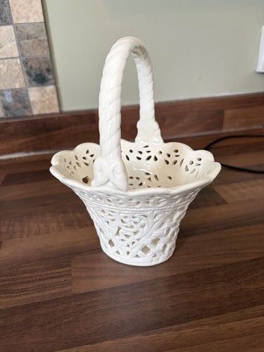 Lovely creamware pierced - creamware,