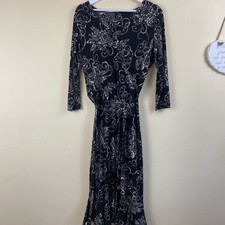 M&Co Black & Grey Floral