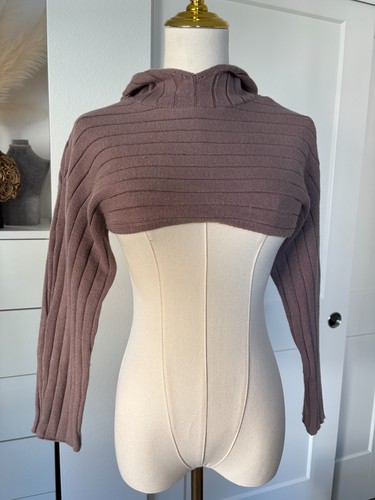Zara dusty mauve - dusty, ribbed
