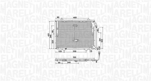 Magneti marelli condenser air - marelli,