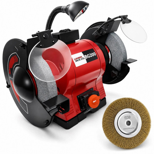 Lumberjack 8in bench - 8in, grinder