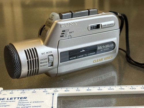 Sony 100mc mic micro - sony, m-100mc