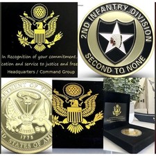 Challenge Coin Camp Casey US