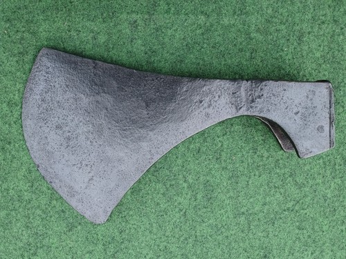 Large hand forged french axe - forged,