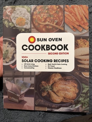 All american sun oven - sun, cookbook