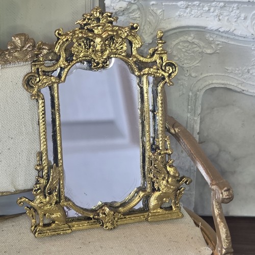Medium rococo miniature - rococo,
