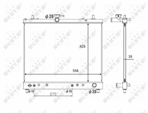 Radiator engine cooling for - engine,