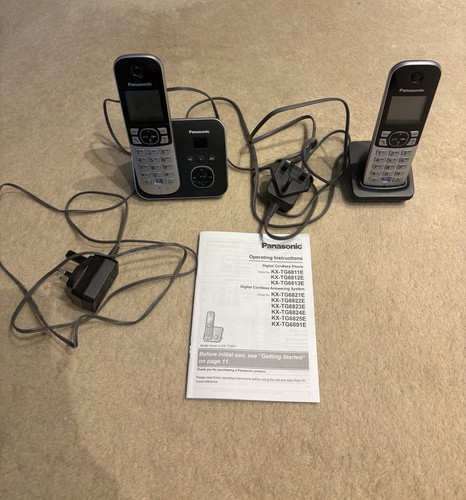 Panasonic tg6821e twin - panasonic, kx-tg6821e
