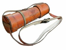 Antique Brass Nautical Telescope Spyglass – Pirate Vintage Leather Marine Scope