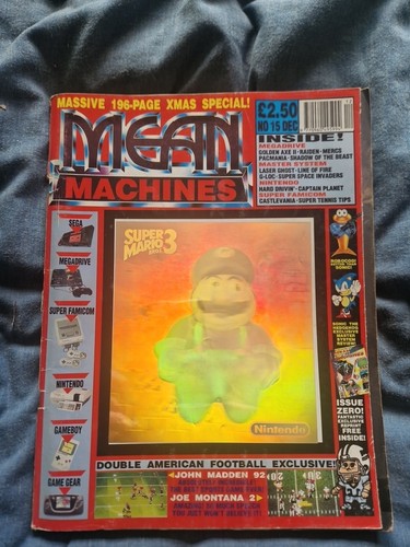 Mean machines magazine issue - mean,