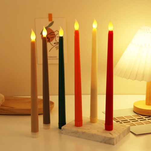 1pc flameless taper - flameless, candles