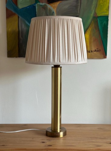 Tall swedish brass lamps - tall, by
