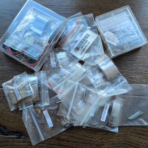 Lot mixed watch parts - of,