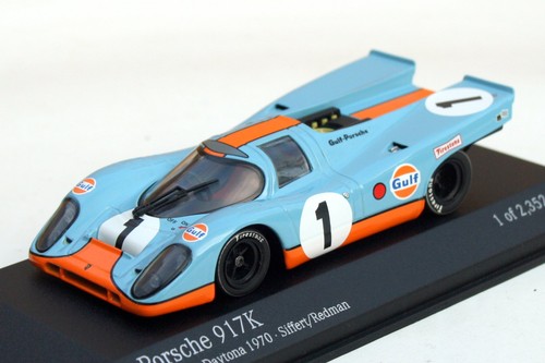Minichamps gulf porsche 917k - gulf,