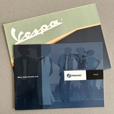 Vespa & Piaggio Brochures Around 2004-5 Granturismo Scooters (M)