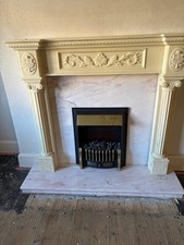 Mantelpiece And Marble Fire Surround