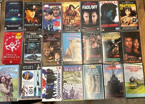 Vhs tape bundle - vhs,