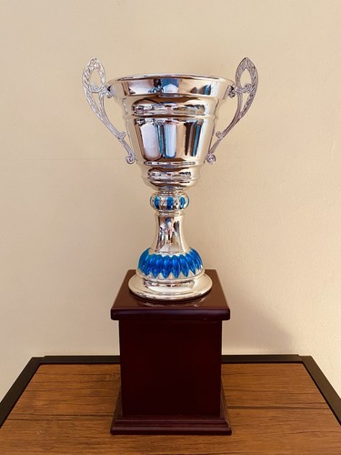 Silver trophy - silver, |