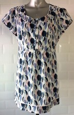 SIZE 14 MANTARAY BLUE WHITE