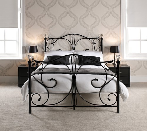 Bed frame metal - 4ft6, double