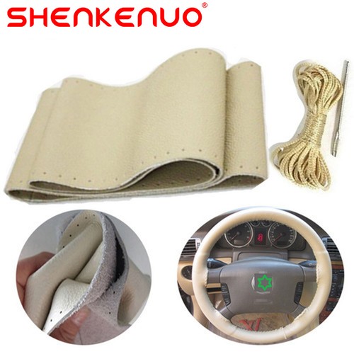 Steering wheel cover beige - 15"steering,