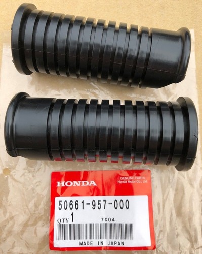 Honda footpeg rubbers - footpeg,