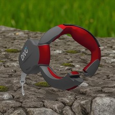 Retractable Dog Leash DIVO Pet Lead Easy Hold Stop & Rewind 10ft Tape 45kg Red