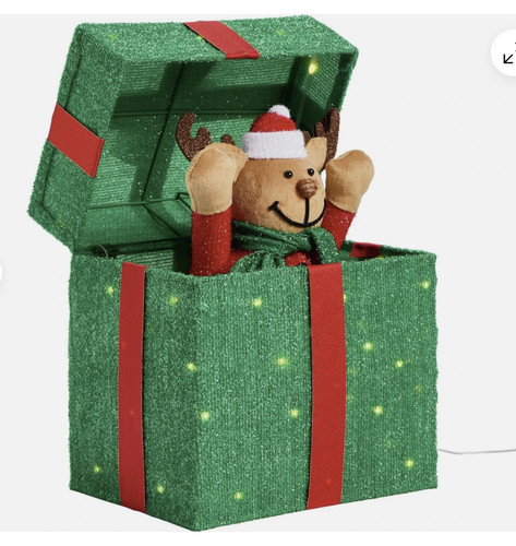 Animated light reindeer - animated,