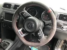 VOLKSWAGEN VW POLO GTI 2014-2018 FLAT BOTTOM STEERING WHEEL **NO BAG