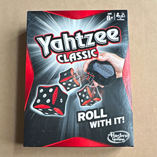 Hasbro gaming yahtzee classic - gaming,