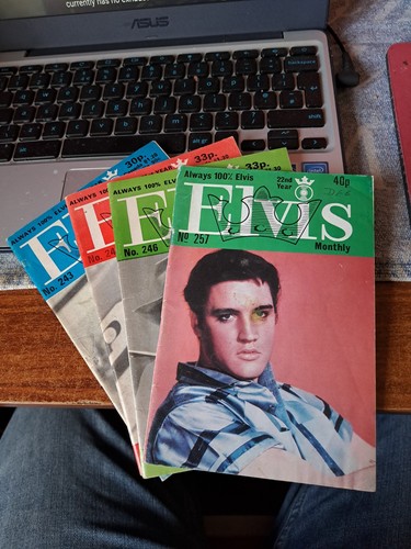 Elvis monthly mags nos - elvis,